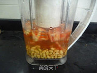 豆浆年糕捞的做法步骤:3