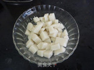 豆浆年糕捞的做法步骤:7