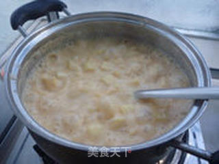 豆浆年糕捞的做法步骤:12