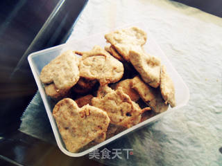零食必备---健康核桃全麦饼干的做法步骤:11