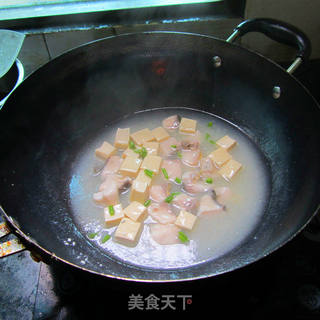 鱼丁豆腐羹的做法步骤:8