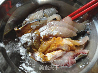 酸辣水煮鱼片的做法步骤:5