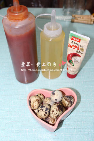 冬日暖阳——串烧鸟蛋排排站的做法步骤:3