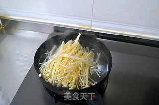 凉菜混搭之【金针菇拌豆皮】的做法步骤:3