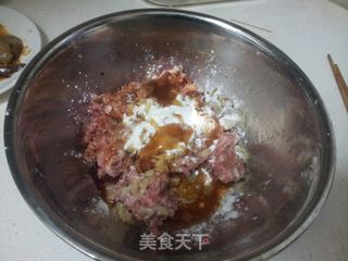 鲜虾酿肉丸的做法步骤:8