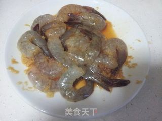 鲜虾酿肉丸的做法步骤:4