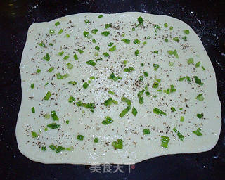 椒盐香葱花卷的做法步骤:8