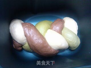 三色吐司的做法步骤:3