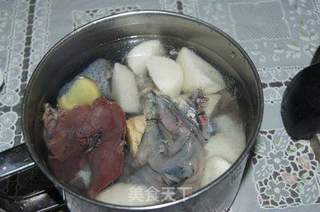 补脾益肾--山药乌鸡汤的做法步骤:4