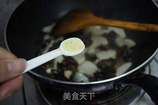 木耳炒山药的做法步骤:11