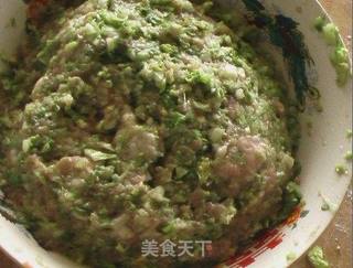 白菜猪肉包的做法步骤:8