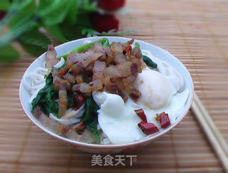 腊肉丝面条的做法步骤:9