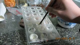 贝壳手工巧克力套组的做法步骤:2