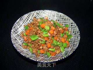 【肉沫四季豆】的做法步骤:11