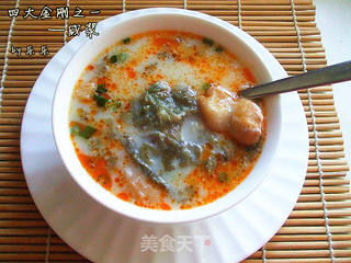 经典四大金刚早餐之一----咸豆浆的做法步骤:5