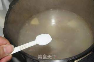 山药猪肚汤的做法步骤:6