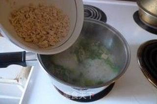 油菜虾皮疙瘩汤的做法步骤:9