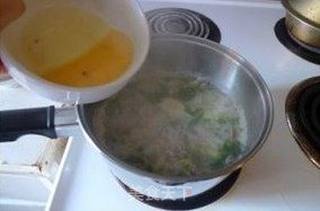 油菜虾皮疙瘩汤的做法步骤:10