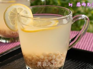 美白养颜的饮品——柠檬薏米水的做法步骤:5