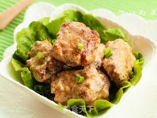 蛋黄子排的做法步骤:9