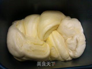 金砖面包(面包机版)的做法步骤:4