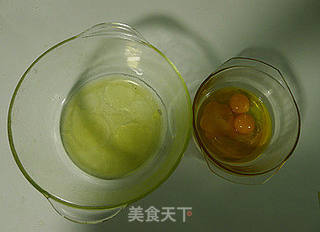 戚风南瓜蛋糕的做法步骤:4