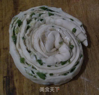 葱油豆渣手撕饼 电饼锅版好吃的饼的做法步骤:9