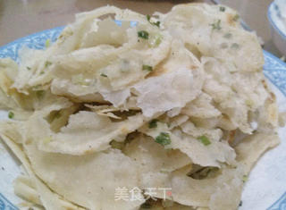 葱油豆渣手撕饼 电饼锅版好吃的饼的做法步骤:13
