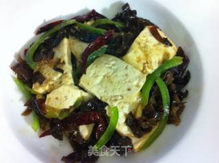香辣豆腐的做法步骤:4