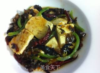 香辣豆腐的做法步骤:5
