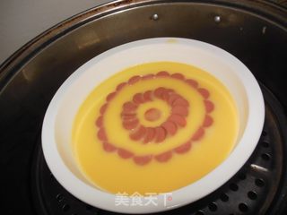火腿蒸蛋——给早餐换个花样的做法步骤：13