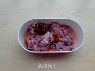 黑椒猪舌炒茭白的做法步骤:2