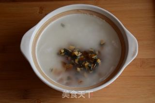 皮蛋牡蛎粥的做法步骤：6