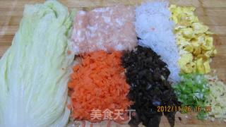 美味白菜包的做法步骤:2