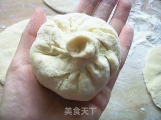牛肉茼蒿粗粮包的做法步骤:13