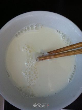 木瓜牛奶冻的做法步骤:2