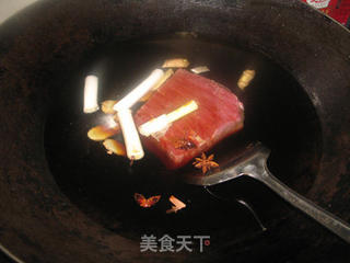 辣酱拌牛肉的做法步骤:2