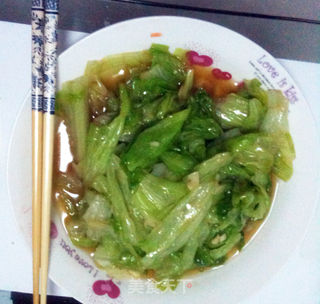 蒜蓉生菜的做法步骤:6