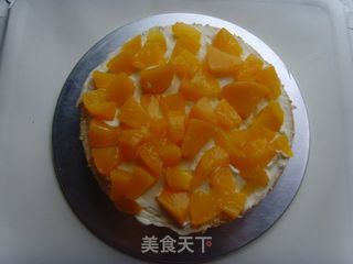 生日蛋糕【黄桃生日蛋糕】的做法步骤：7