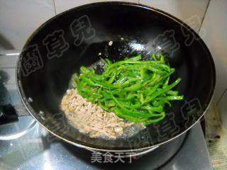 香菇榨菜肉丝的做法步骤:7