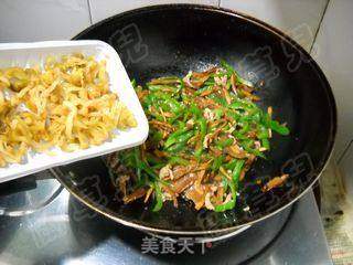 香菇榨菜肉丝的做法步骤:10