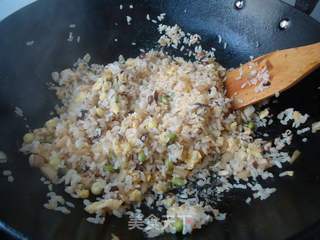 辣白菜炒饭的做法步骤:10