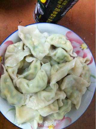 黄瓜虾仁饺的做法步骤:5