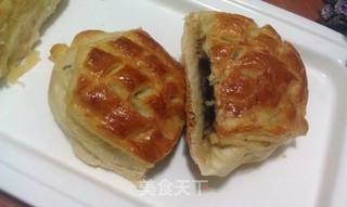 千层芝麻面包的做法步骤:10