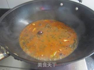 泡菜鸭血的做法步骤:7