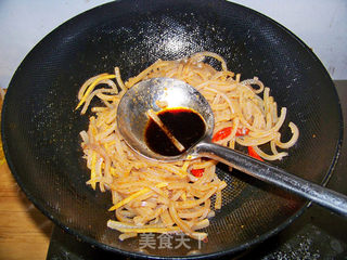 心蓝手制私房菜【绝味胶原丝儿】——美容美味两不误,零食正菜两相宜的做法步骤:8