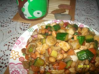 宫保鸡丁的做法步骤:22