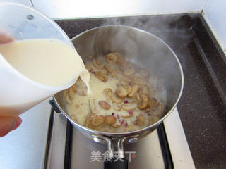 法式豆浆蘑菇浓汤的做法步骤:8