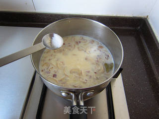 法式豆浆蘑菇浓汤的做法步骤:10