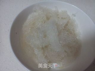 杞子冰糖炖燕窝的做法步骤:4